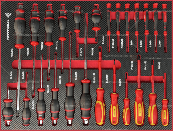 WIDMANN TOOLS CABINET 8 LAYERS RED 1