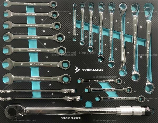 WIDMANN TOOLS CABINET 8 LAYERS AQUA 1