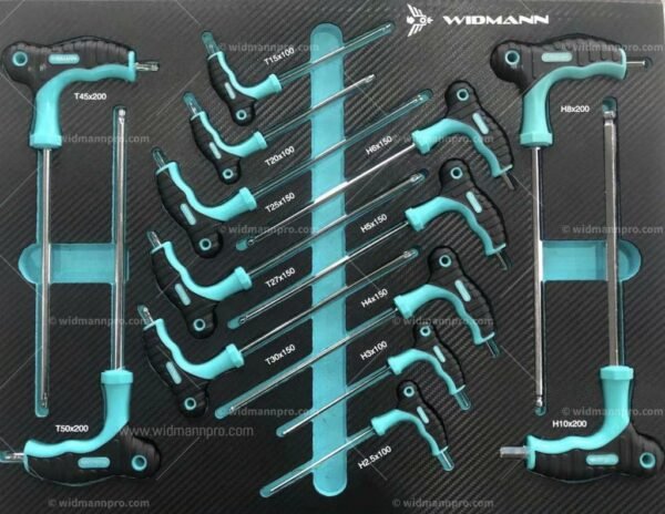 WIDMANN TOOLS CABINET 8 LAYERS AQUA 6